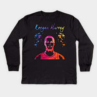 Keegan Murray Kids Long Sleeve T-Shirt